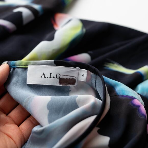 A.L.C.  Leah Maxi Dress - Size 4 - Picture 6 of 10